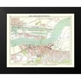 thumbnail image 2 of Bartholomew 24x20 Black Modern Framed Museum Art Print Titled - Royal Albert Dock Woolwich London UK, 2 of 5
