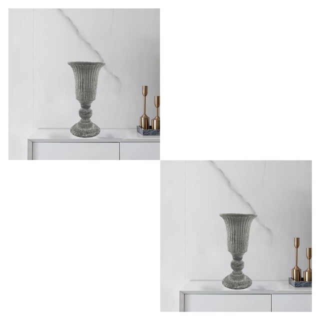 Bewildely Metal Flower Vase Dried Flowers Plants Centerpiece Holder Home Table Type2