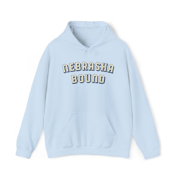 Moving to Nebraska Hoodie, Gifts, Hooded Sweatshirt