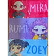 thumbnail image 1 of Exclusiva! Cobija Frazada Ultra Suave K-Pop Demon Hunters Guerreras Huntrix Anime Tierno Rumi Mira Zoey, 1 of 1