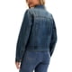 thumbnail image 3 of CHAQUETA DE MEZCLILLA PARA MUJER INSPIRE CHIC CON CUELLO VOLTEADO Y MANGAS LARGAS, CHAQUETAS CASUAL DE BOTÓN, TALLA M AZUL, 3 of 6