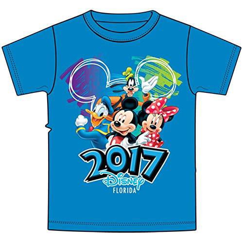 Disney Toddlers Exclusive Florida 2017 Disney Scribble 4 T-Shirt