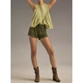 thumbnail image 5 of Womens Peplum Babydoll Tank Tops Summer Sleeveless Loose T Shirts Casual Shirred Flowy Tops, 5 of 6