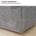 thumbnail image 3 of CUITING Fabric Cube Storage Bins (12.75” x 12.75”)  6 Pack  Gray White, 3 of 5