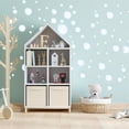 thumbnail image 4 of Topboutique Bubble Wall Decal 2 Sheets Bubbles Wall Stickers Ocean Theme Wall Decor Clear Bubble Wall Decal Sticker Blue White Bubble Ocean Background for Bathroom Party Decoration, 4 of 6