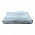 thumbnail image 3 of Harbour Stripe Pet House, Brushstroke Lines Backdrop in Several Tones Modern Minimalist Design, Outdoor & Indoor Portable Dog Kennel with Pillow and Cover, 5 Sizes, Royal Blue Seafoam, by Ambesonne, 3 of 4
