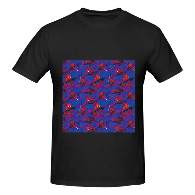 Spider-Man Men's Cotton Crew Neck T-Shirt