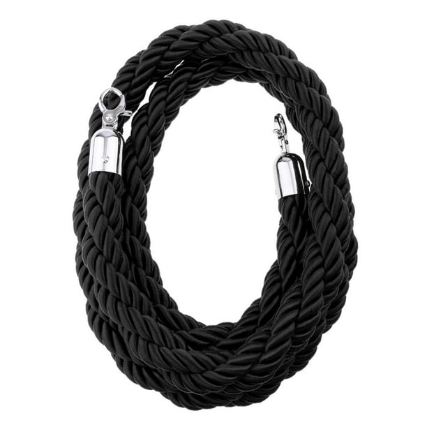Cuerda para soportes de barrera 200cm, 300cm | Soporte de barrera de cuerda | Barreras de cuerda para la gestión de , Barreras de cuerda para clu 6.6 pies
