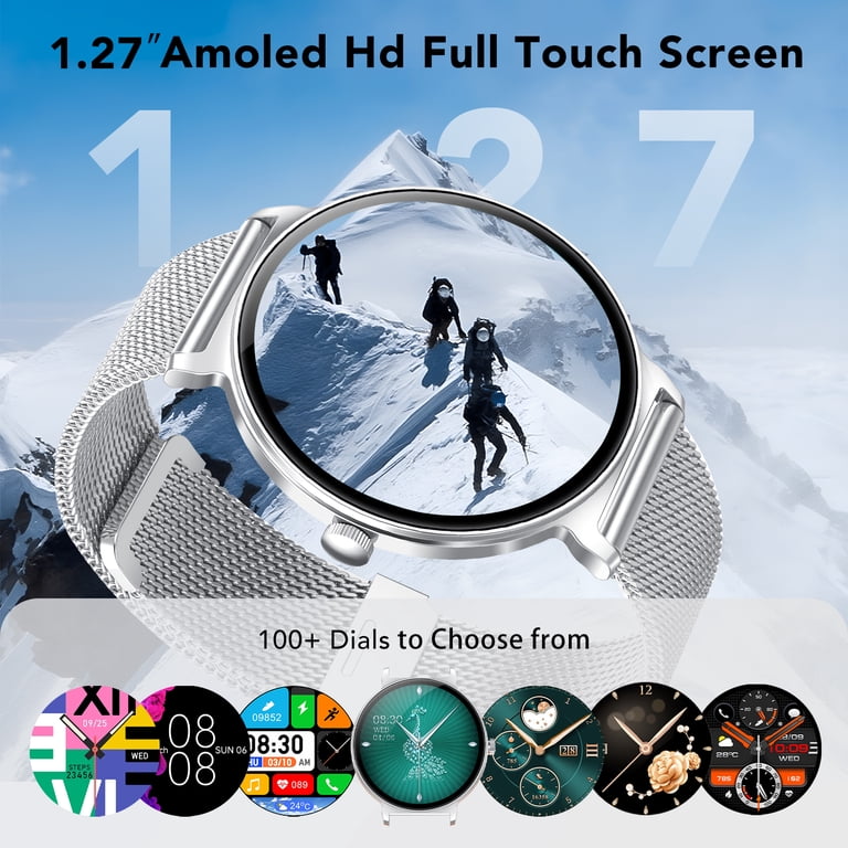 Smart Watch for Women with Bluetooth Calls, 1.27” AMOLED Thin Face Fitness Track Smart Watch for Women, 1.27 main image 4