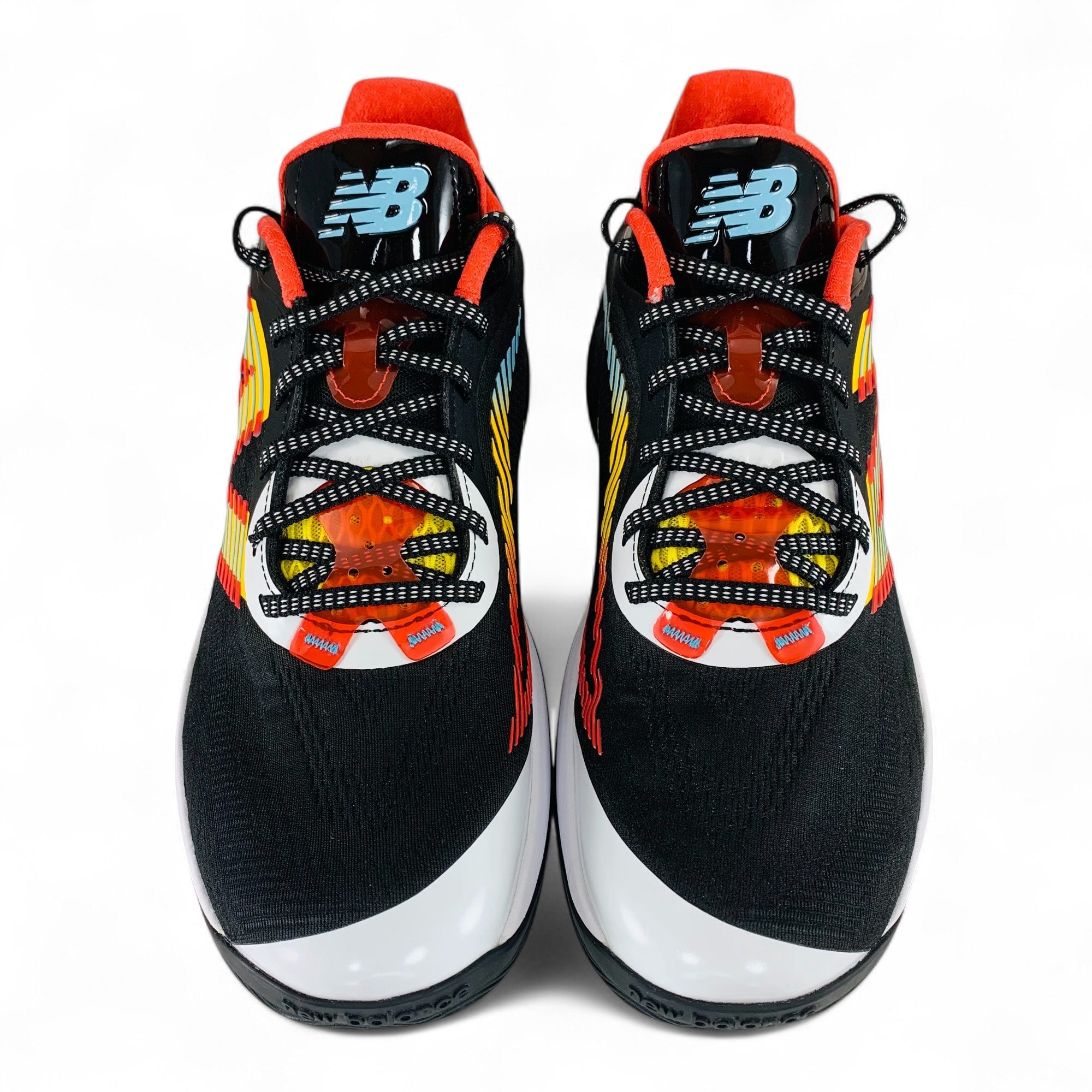 NEW Size 14 WIDE 2E Men\'s New Balance TWO WXY V5 Basketball Shoes BB2WYRD5 New Balance Two WXY v5 Black White Blast Red Men main image 2