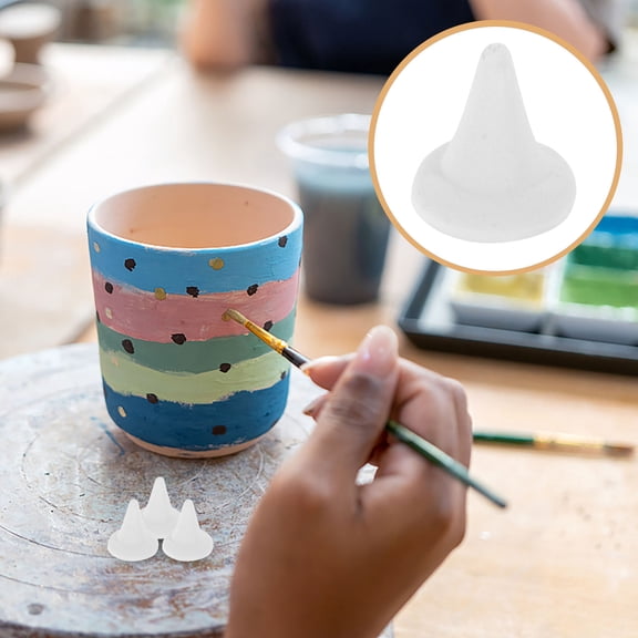 GOOHOCHY  12 Pcs Pottery Accessories Fire-resistant Support Nails