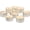 1 Pack 50, variant on Bulk Pack Unscented Long Burning White Tealight Candles – 6-7 Hour Burn Time – Smokeless Tealights for Parties, Weddings, Home