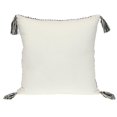 thumbnail image 3 of Parkland Collection Selina Beige Tribal Decorative Throw Pillow, 18 x 18 Cotton Accent Pillow, 3 of 7