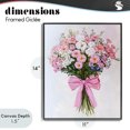 thumbnail image 4 of Stupell Industries Cottage Pink & White Tied Flower Bouquet Black Framed Giclee Art, 11 x 14, by The Prints Vibe, 4 of 8