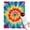 Rainbow Tie Dye, variant on Rainbow Tie Dye Mandala Pattern Blanket,Comfortable Soft Flannel Throw Blanket,All Season,Warm Lightweight Blankets for Sofa Bed Couch Living Room Chair,30"x40"
