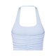 thumbnail image 1 of Sujetador deportivo de yoga plisado elegante de moda para mujer, ropa interior deportiva con espalda descubierta y escote halter sexy de estilo europeo y americano, 1 of 6