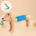 thumbnail image 2 of Beige Puzzle Decompression Diy Telescopic Tube Variety Dog Toy With Opp Bag Packaging Plastic Fidget Game For Anxiety Relief And Fun Beige, 2 of 5