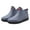 Grey, variant on Men's Ankle Deck Boots Waterproof Slip On Fishing Rain Boots Comfortable Non Slip Rubber Garden Shoes