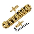 thumbnail image 4 of Roller Saddle Bridge for  Guitar Bridge Gold, 4 of 7