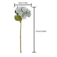 thumbnail image 7 of Moocorvic Clearance Artificial Flowers for Outdoors Hydrangea Flowers Gifts for Mom Silk Plants for Home Decor Indoor Home Kitchen Office Table Centerpieces Arrangements, 7 of 7