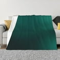 thumbnail image 1 of Fotbe Dark teal green Manta de Franela con Estampado, Manta Ultrasuave para Cama, Sofá, Auto, Hipoalergénica y Antibolitas-40"x30", 1 of 6