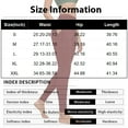thumbnail image 3 of Compression Leggings for Women High Waisted No Front Seam Lounge Yoga Legging Workout Tummy Control Gym Yoga Pants Blue M, 3 of 6
