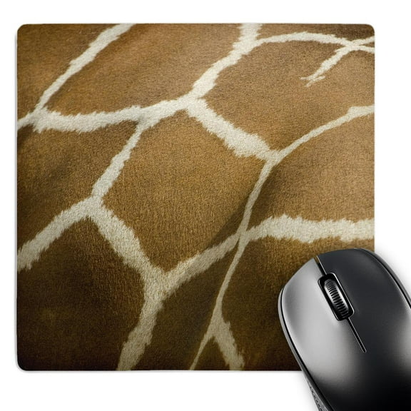 3dRose, Pleasing graphic pattern of reticulated giraffe - NA02 TDR0004 - Trish Drury, MousePad