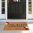 thumbnail image 6 of Dmlowu 4th of July Door Mat, Patriotic Star-Shaped Front Door Mat Non-Slip, Washable Outdoor Entryway Rug for Porch Outdoor Indoor Use, Welcome Mats, 6 of 7