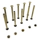 thumbnail image 2 of Tornillo, 10 piezas de remaches de cabeza plana de metal para bricolaje, cuero, libros, álbumes de recortes, fotos 10x60mm, 2 of 8