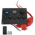 thumbnail image 1 of Panel De Interruptores Para Barcos, Uso Generalizado Multifunción -25 Grados Celsius -80 Grados Celsius Use Panel De Interruptor Basculante Protección Contra Sobrecalentamiento ANGGREK Marine Switch Panel, 1 of 8