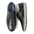 thumbnail image 6 of Mio Marino Round Toe Casual Brogue Design Dress Shoes for Men, 6 of 6