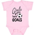 thumbnail image 3 of Inktastic Girls Gotta Have Goals Soccer Girls Baby Bodysuit, 3 of 5