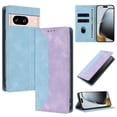 thumbnail image 1 of Phone Case for Google Pixel 8 FOXDOCK Premium Leather,Creative Dual-Color Cover with Card Slot,Shockproof, 1 of 7