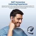 thumbnail image 4 of Open Ear Wireless Earbuds, Bluetooth 5.4 Wireless Earbuds, Hi-Fi Stereo over Ear Earphones with Earhooks, 60H Playtime & LED Digital Display, IPX7 Waterproof Earphones for Fitness, Cycling, Workout, 4 of 11