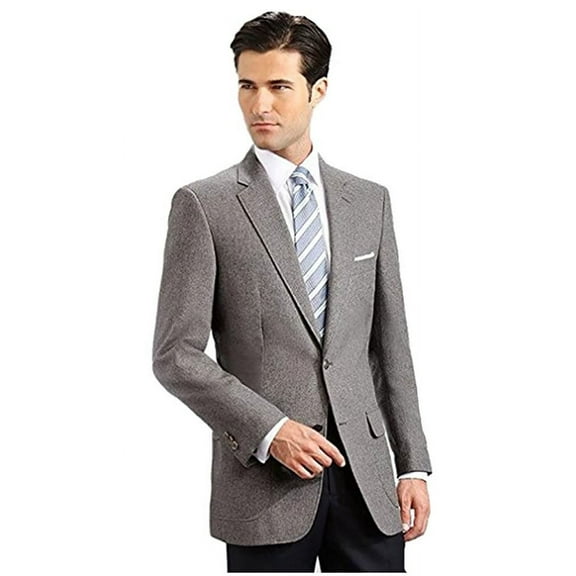 Men's Elegant Modern 2 Button Notch Lapel Blazer