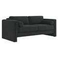thumbnail image 2 of Modway Visible Boucle Fabric Sofa in Black, 2 of 9