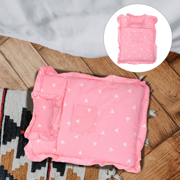 FELTECHELECTR 1 Set Pink Cotton Doll Sleeping Bag for Decorative Use with Realistic Style