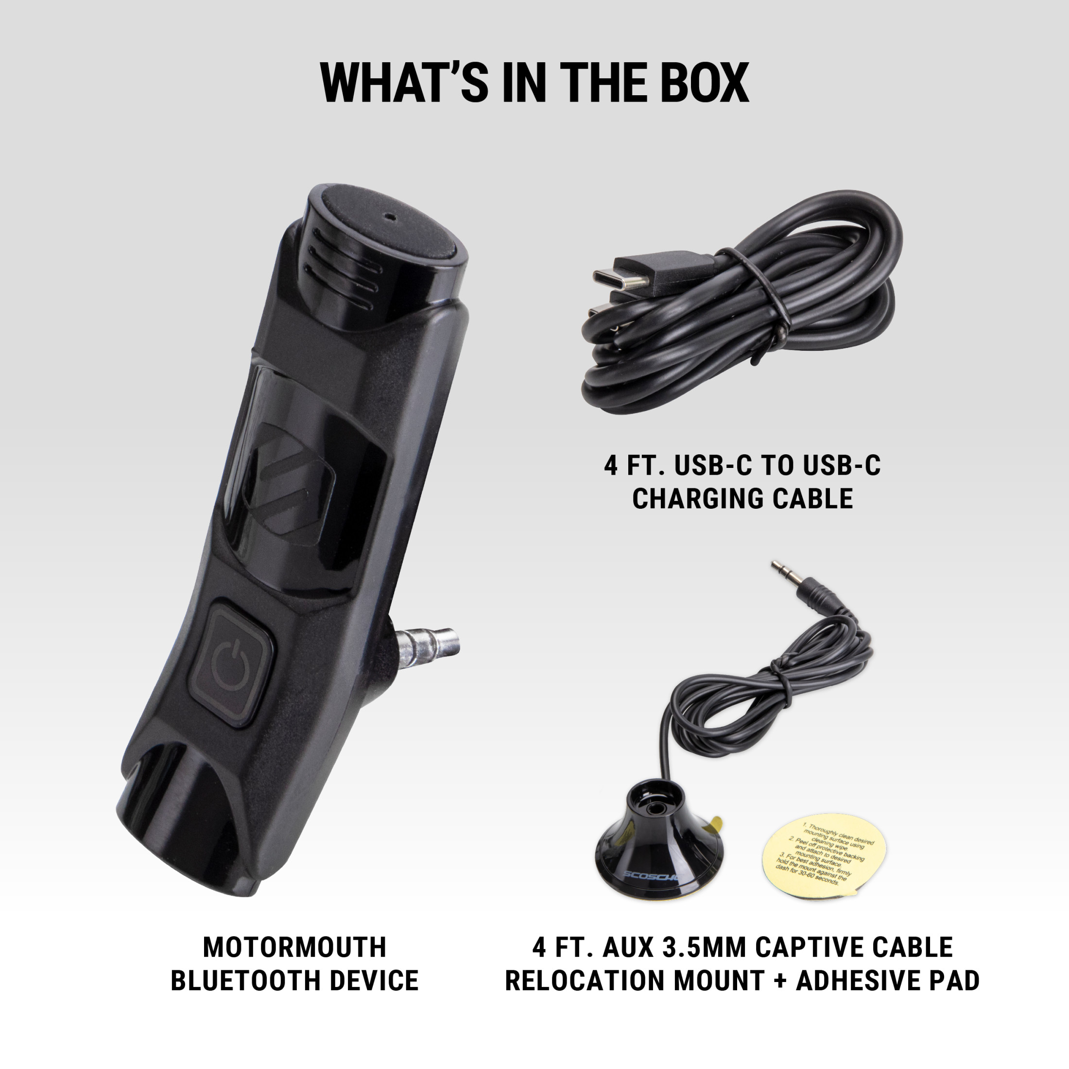 Scosche MotorMouth III Bluetooth Handsfree Receiver photo 6