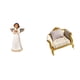thumbnail image 1 of Figura de resina de ángel,Estatua de ángel Figura Decoración del hogar Estante de interior,Escultura coleccionable de figura rezando para sala de estar,sofá de casa de muñecas,Muebles de, 1 of 8