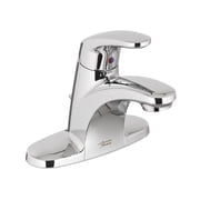 American Standard Colony Pro 4 in. Centerset Single-Handle Low-Arc Bathroom Faucet with 50/50 Pop-Up Assembly in Polished Chrome