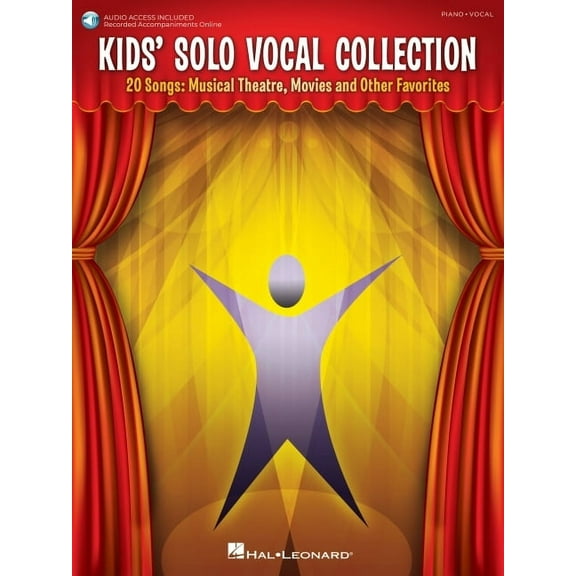 Kids' Solo Vocal Collection Book/Online Audio, (Paperback)