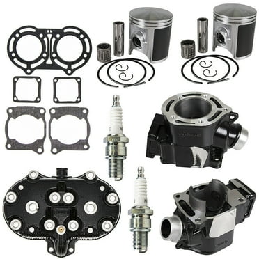 LABLT Cylinder Piston Gasket Rebuild Kit Replacement for Yamaha Banshee 350 1987-2006