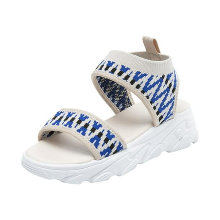 

Wmkox8yii New Thick-soled Sandals Women s Breathable Slip-ons Sandals Beach Shoes