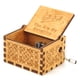thumbnail image 4 of Exquisita caja de música con manivela de madera retroadornos artesanales para el hogar (A) Ndcxsfigh  Nuevos Originales, 4 of 6