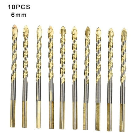 

Drill Bits for Glass Ceramic Concrete Hole Opener Triangle Drill Bit Tools 6mm