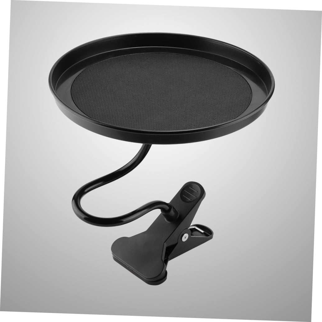 PBPBOX Car Tray Organizer Black Sturdy Plastic Construction with Adjustable Aluminum Tube