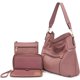 thumbnail image 1 of Bolso bandolera Idesort grande para mujer rosa con monedero, 1 of 7