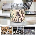 thumbnail image 5 of Winter Herbs Green Purple Ashtray with Lid Cigarette Ashtray Stainless Steel Ash Tray Ash Holder for Home Outdoor, 5 of 7