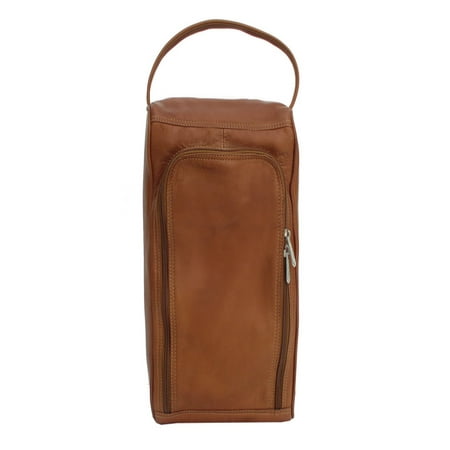 Piel Leather U-Zip Shoe Bag
