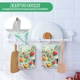 thumbnail image 4 of Yayeee Pot Holders Kitchen Heat Resistant with Pocket 7"x9.8" Cotton Oven Cooking Hot Pads, Green Floral Tomatoes, 4 of 7
